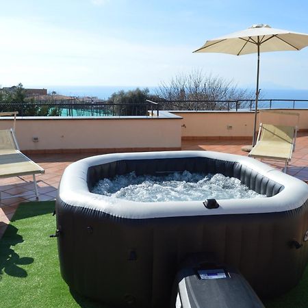Mary'S Dream - Villa Overlooking Capri And Ischia In Sorrento Peninsula 马萨鲁布朗斯 外观 照片